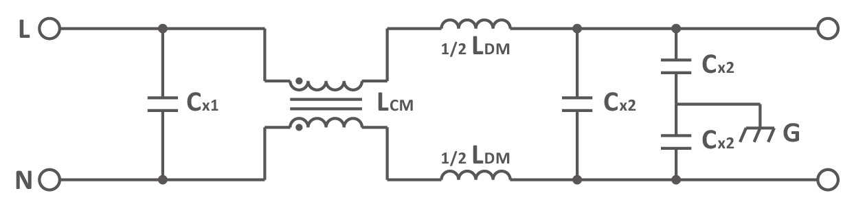 應用線路圖 - GTCM Series 環型鐵芯共模濾波器穩定信號，高效過濾噪音干擾